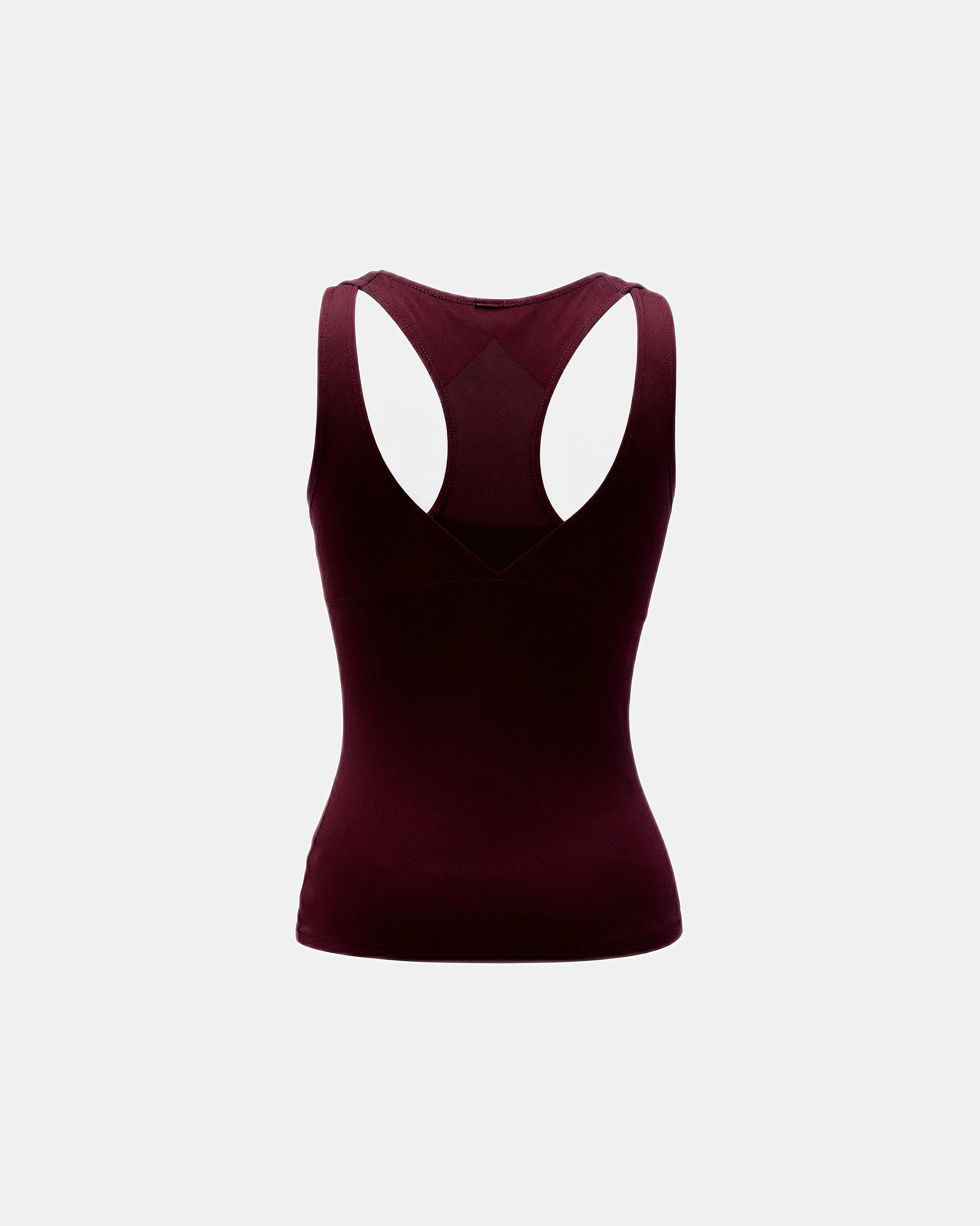 built in bra support tank Plum — Wear Rose