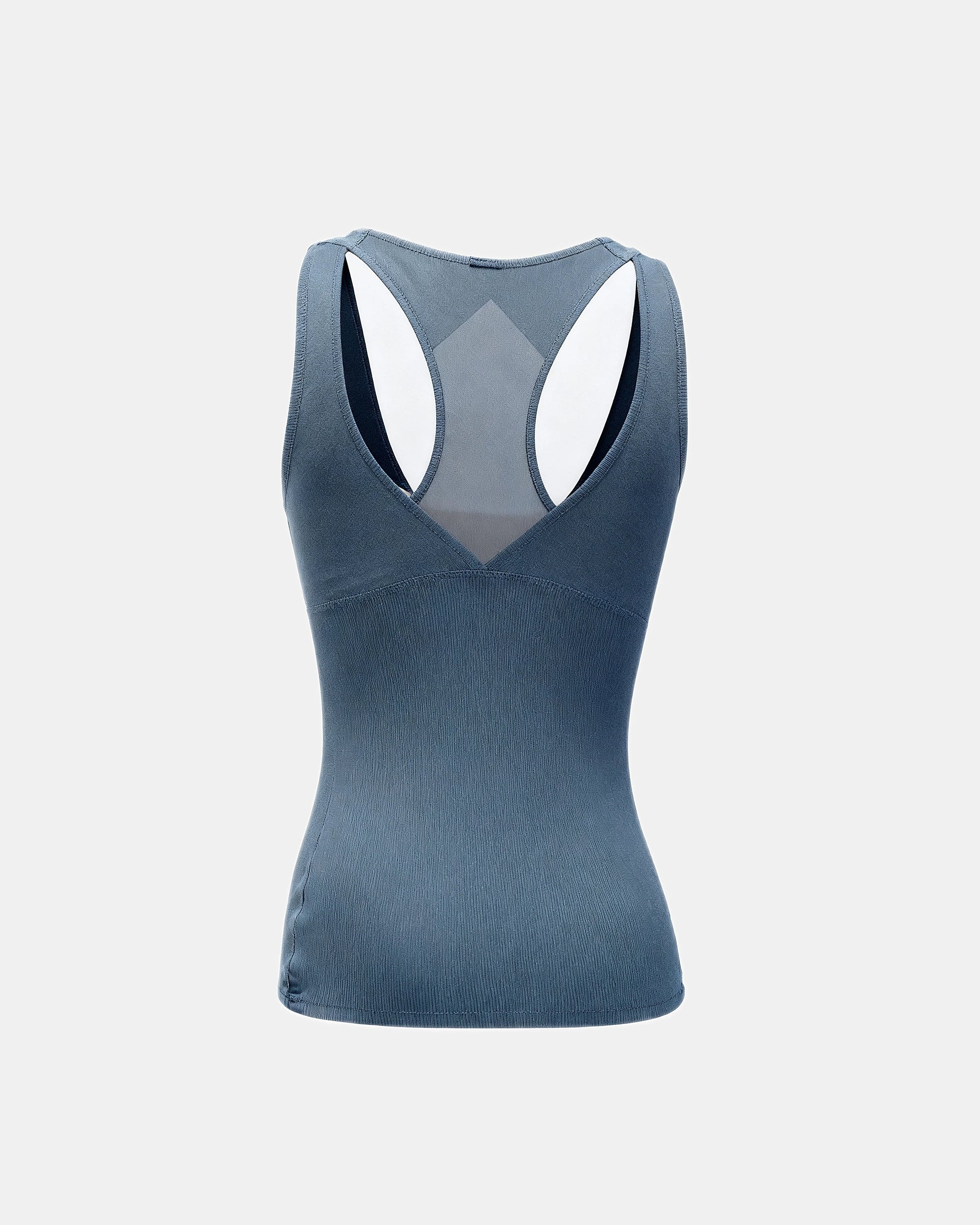 built in bra support tank Slate — Wear Rose