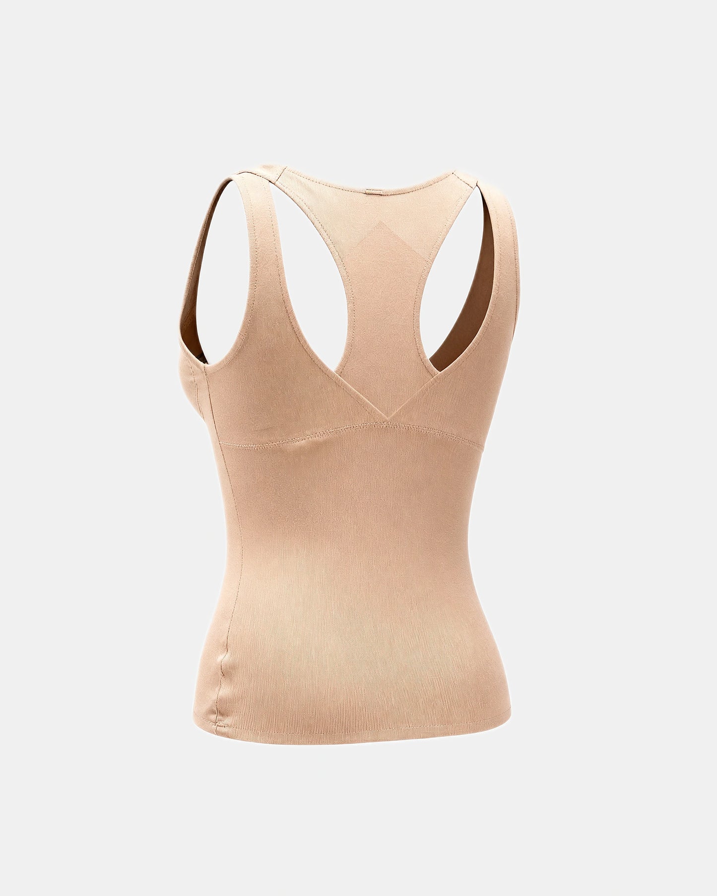 built in bra support tank Taupe — Wear Rose