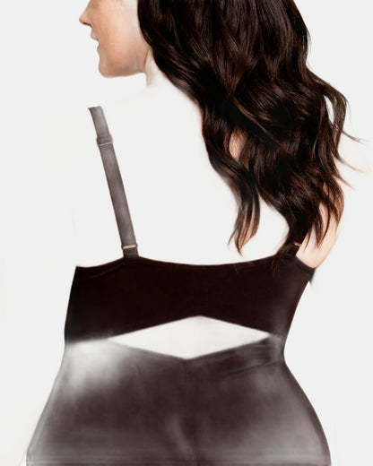 cami shaping bodysuit Espresso — Wear Rose