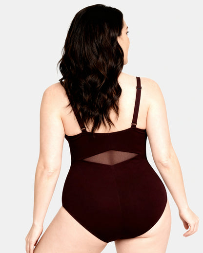 cami shaping bodysuit Plum — Wear Rose