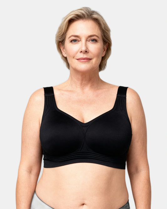 comfortlift seamless bra Black — Wear Rose