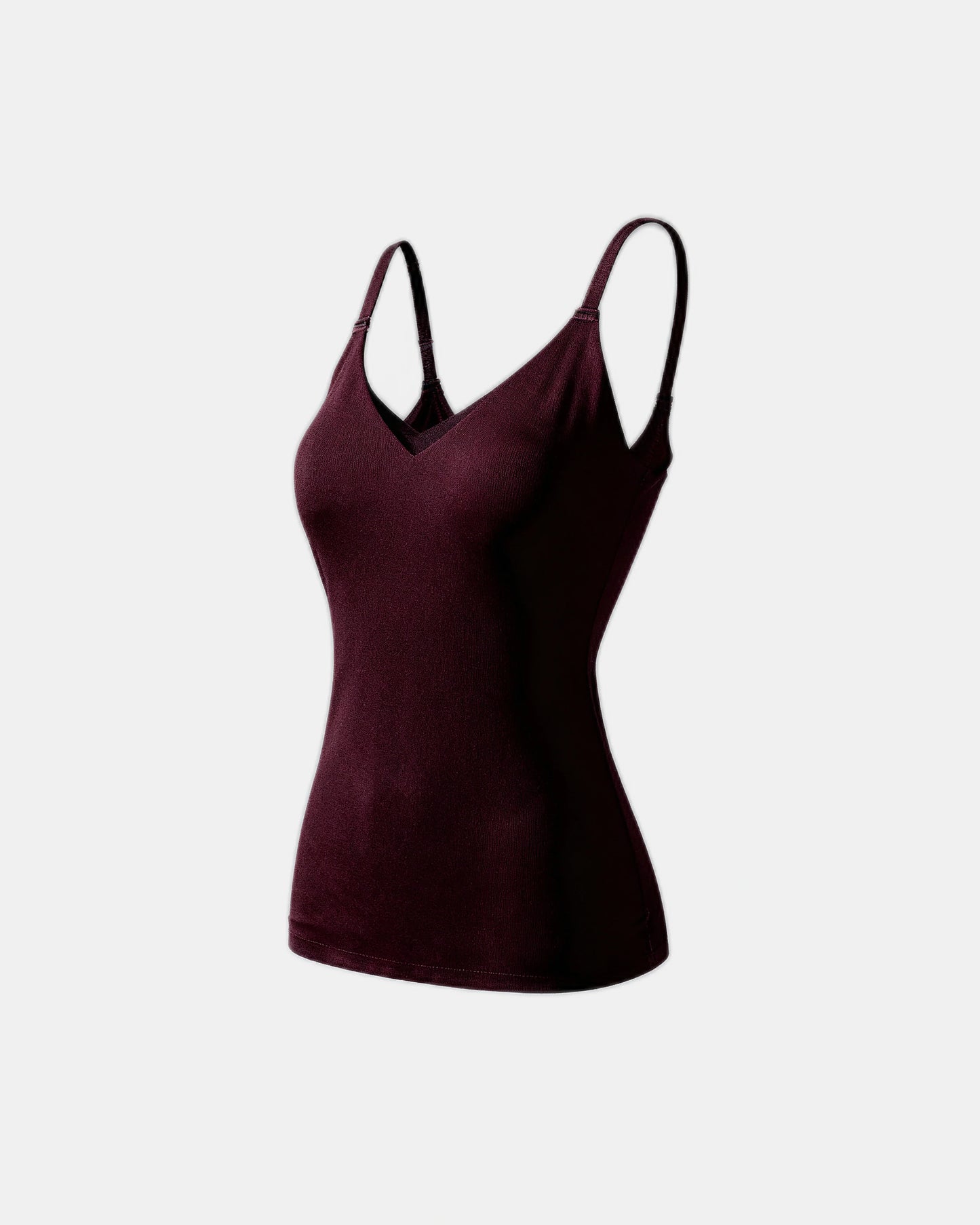cross front support cami Plum — Wear Rose