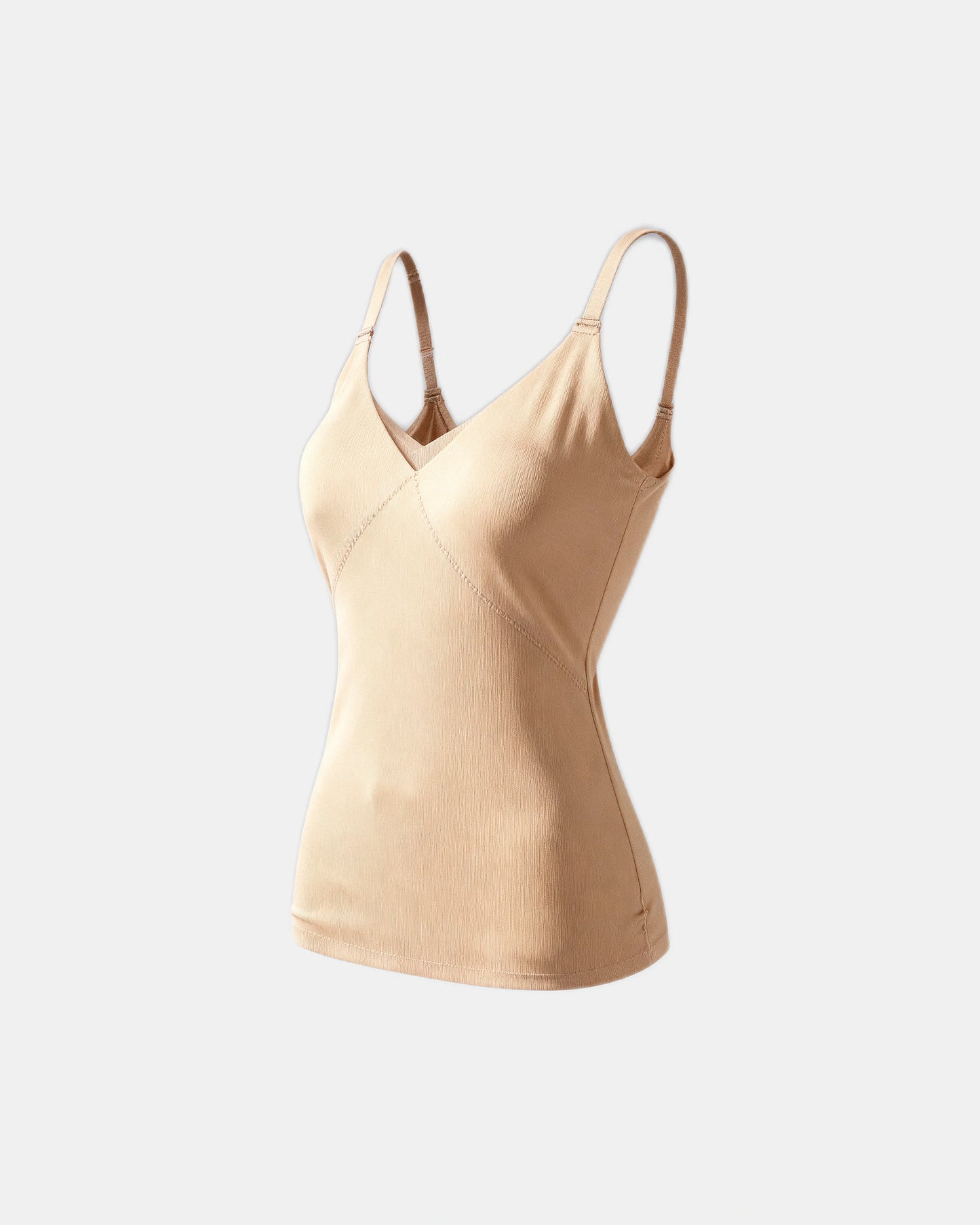 cross front support cami Sand — Wear Rose
