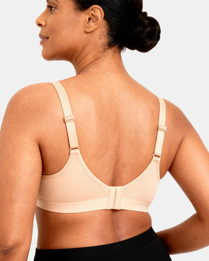 daily comfort wireless shaper bra Beige — Wear Rose