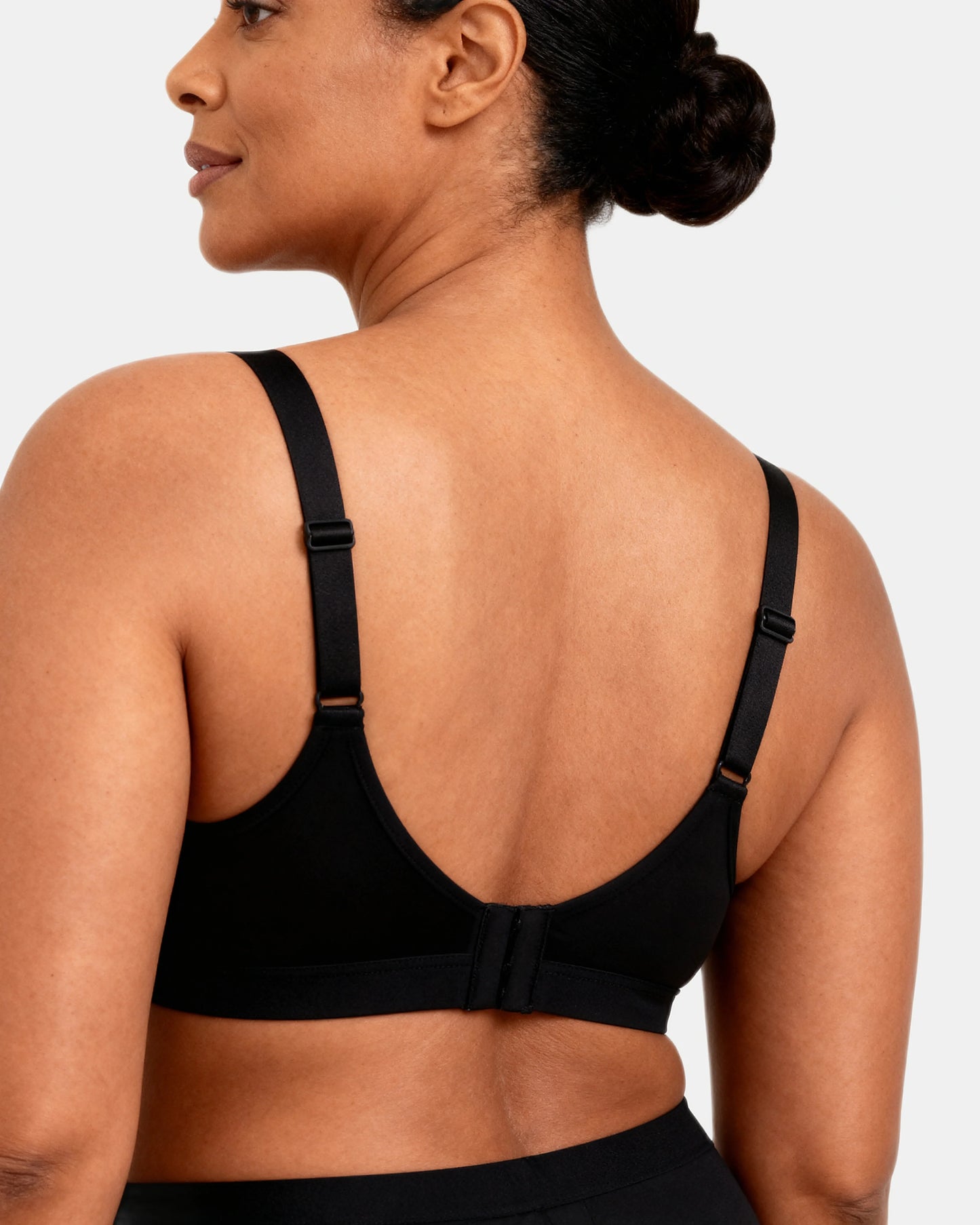 daily comfort wireless shaper bra Black — Wear Rose