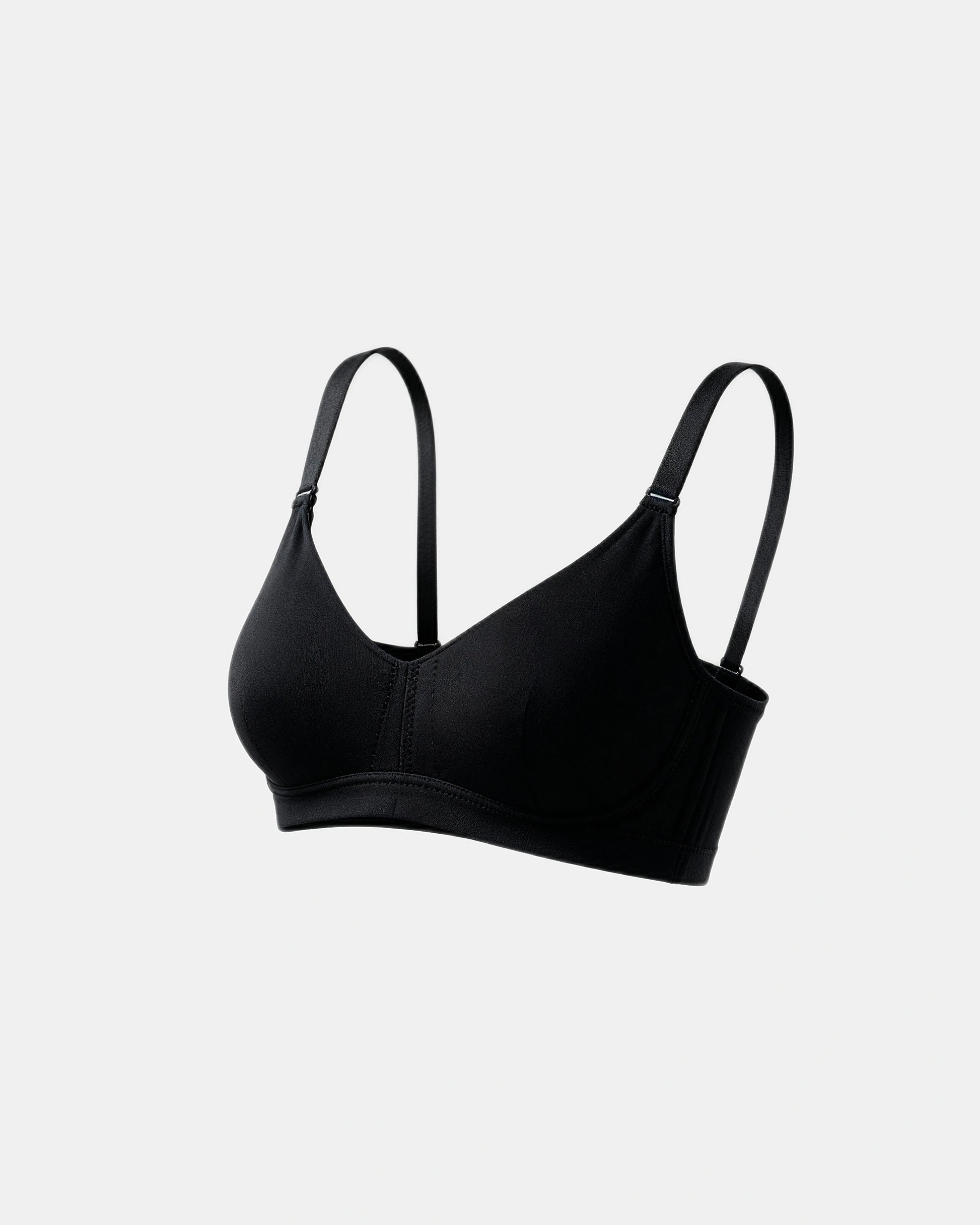 daily comfort wireless shaper bra Black — Wear Rose