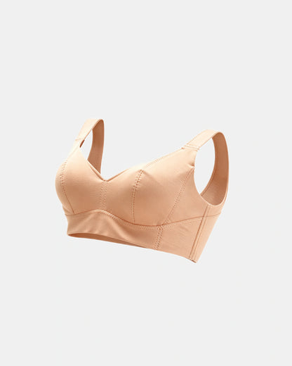 full coverage longline smoothing bra Nude — Wear Rose
