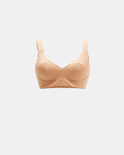 full coverage longline smoothing bra Nude — Wear Rose