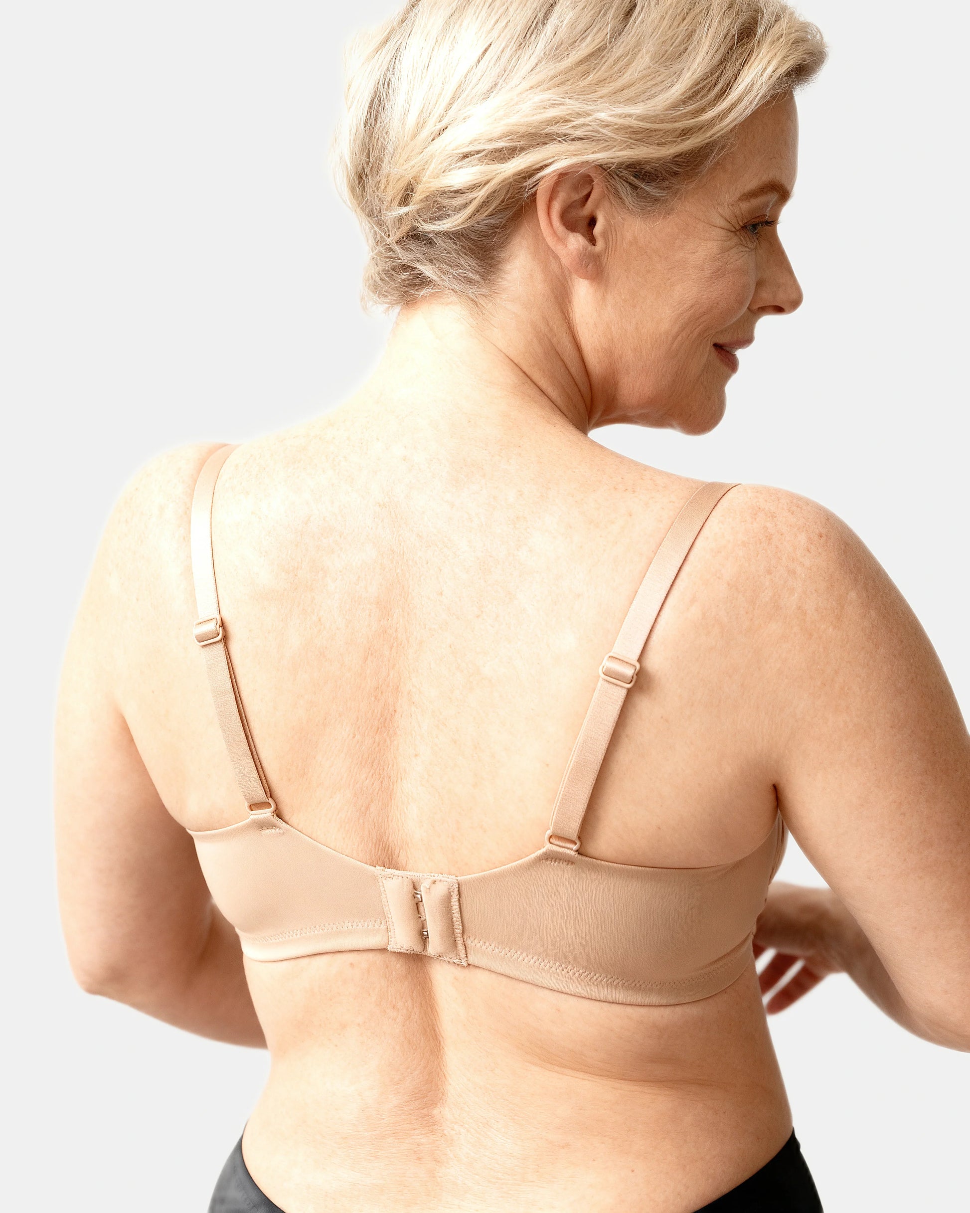 full coverage push up bra Beige — Wear Rose