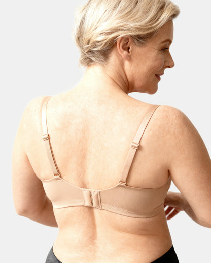 full coverage push up bra Beige — Wear Rose