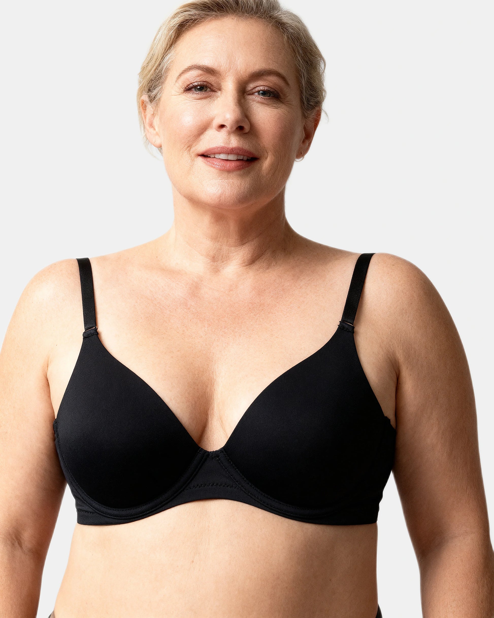 full coverage push up bra Black — Wear Rose