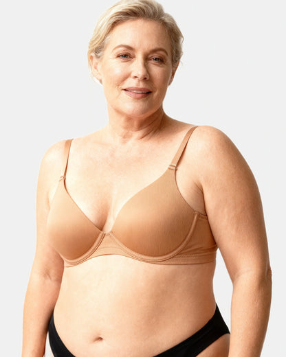 full coverage push up bra Nude — Wear Rose