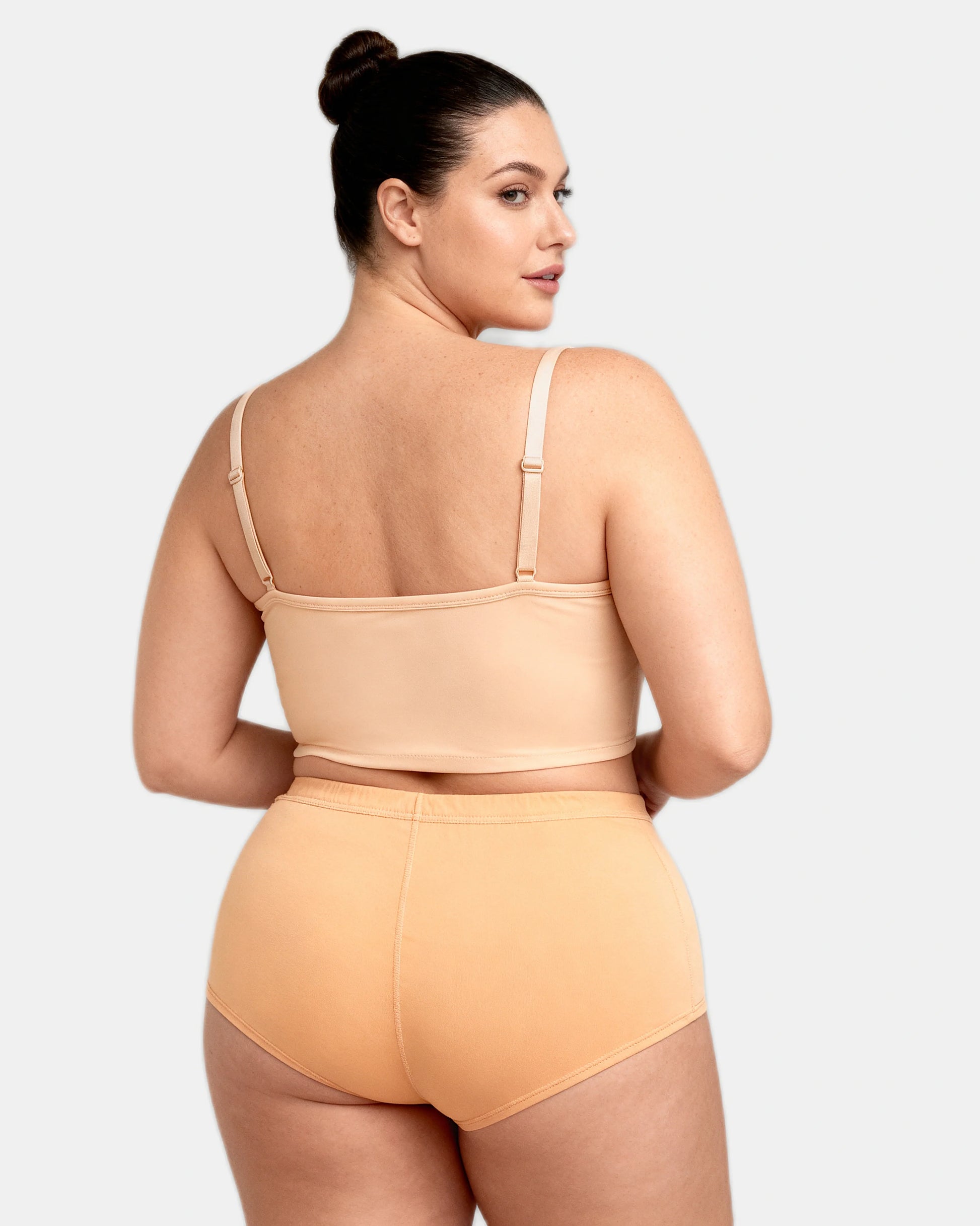 high waist brief Nude — Wear Rose