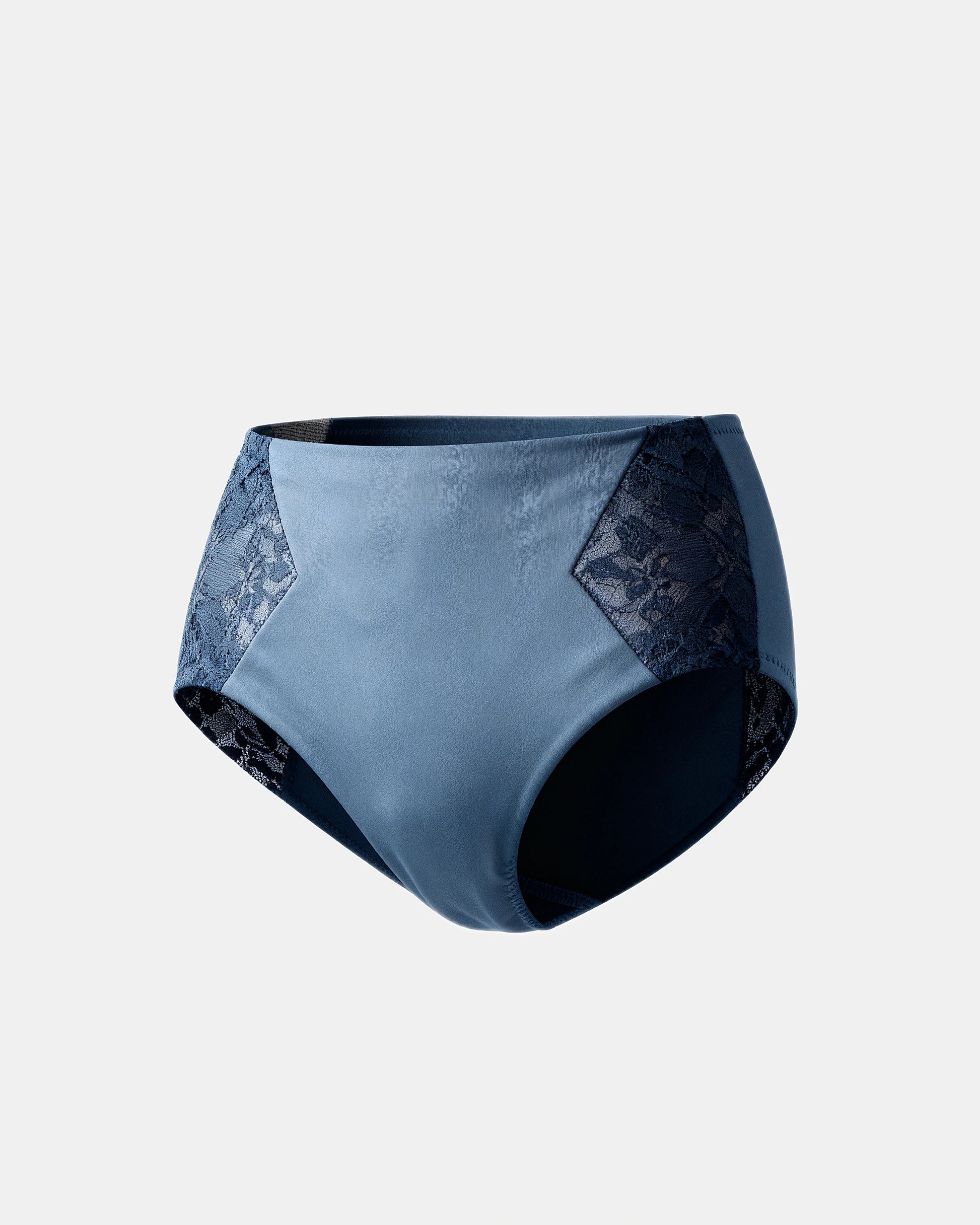 lace trim brief Slate — Wear Rose