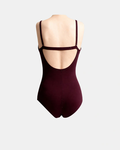 low back sculpting bodysuit Plum — Wear Rose