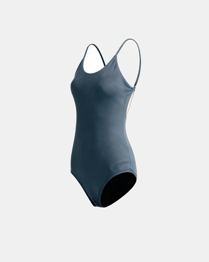 low back sculpting bodysuit Slate — Wear Rose