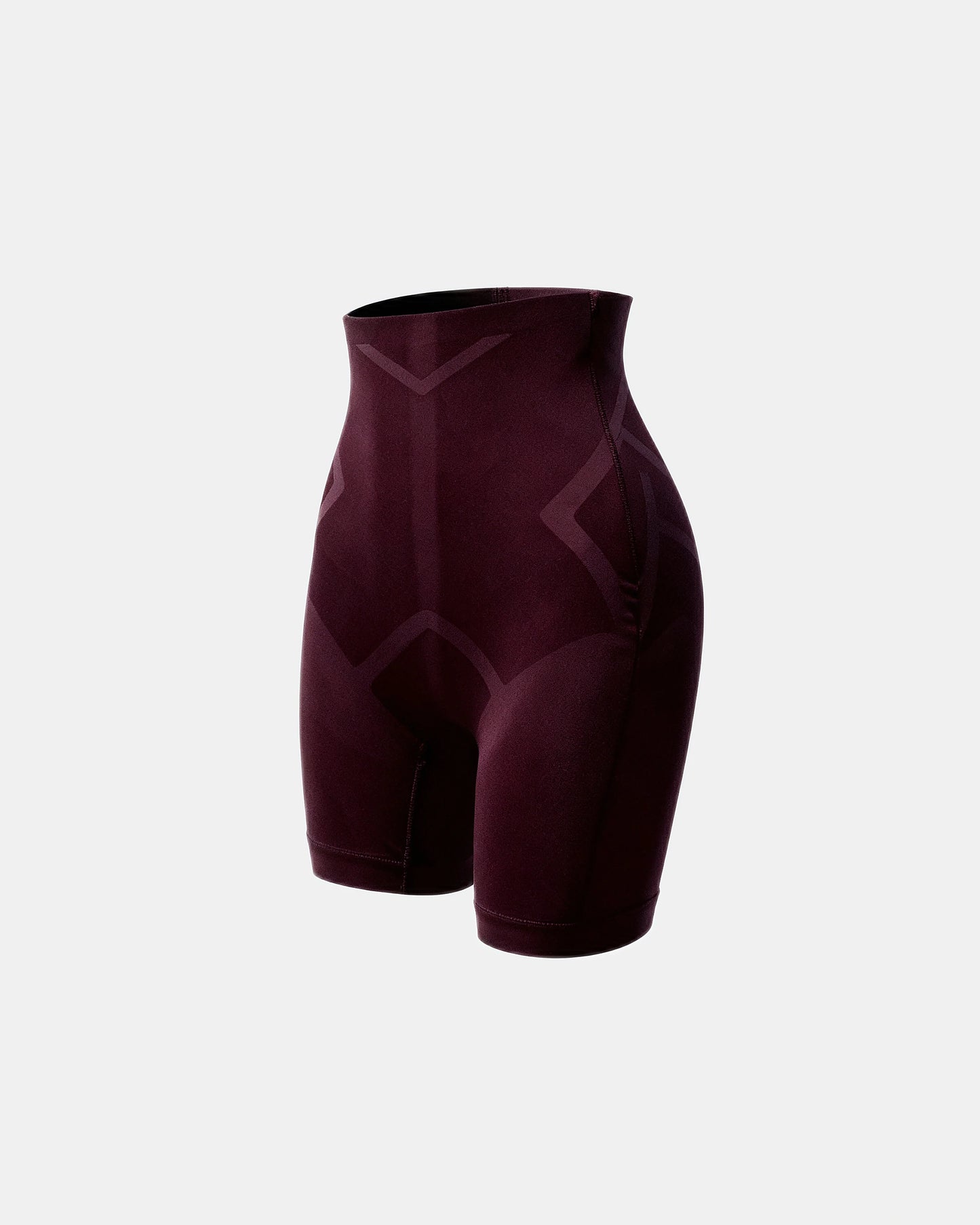 mesh sculpting high waist short Plum — Wear Rose