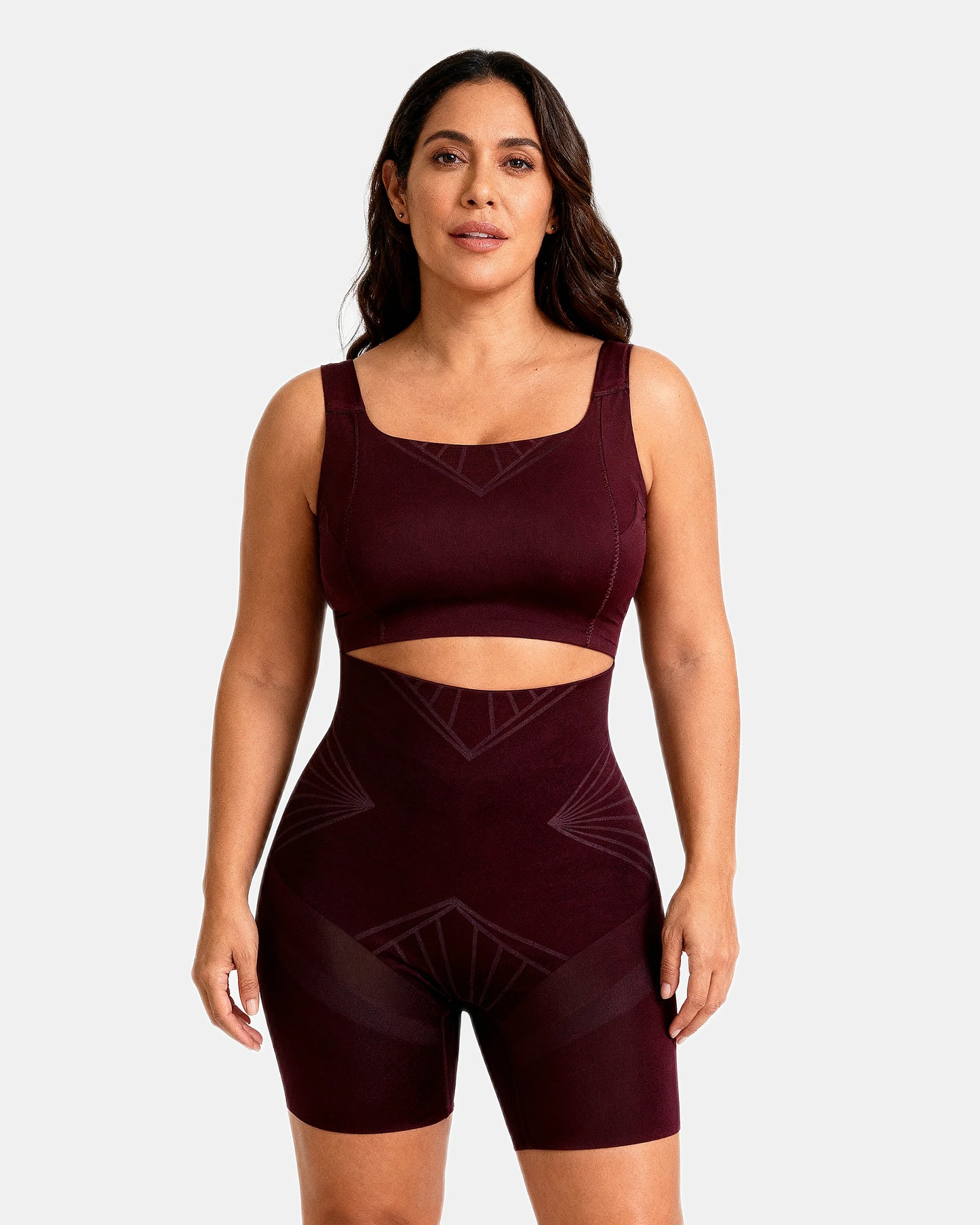 sculpting high waist shaping short Plum — Wear Rose