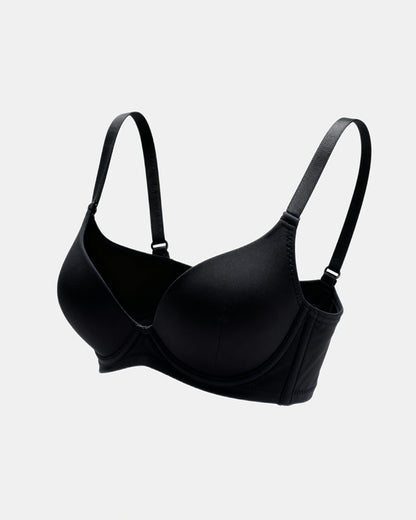 seamless strapless front closure bra Black — Wear Rose