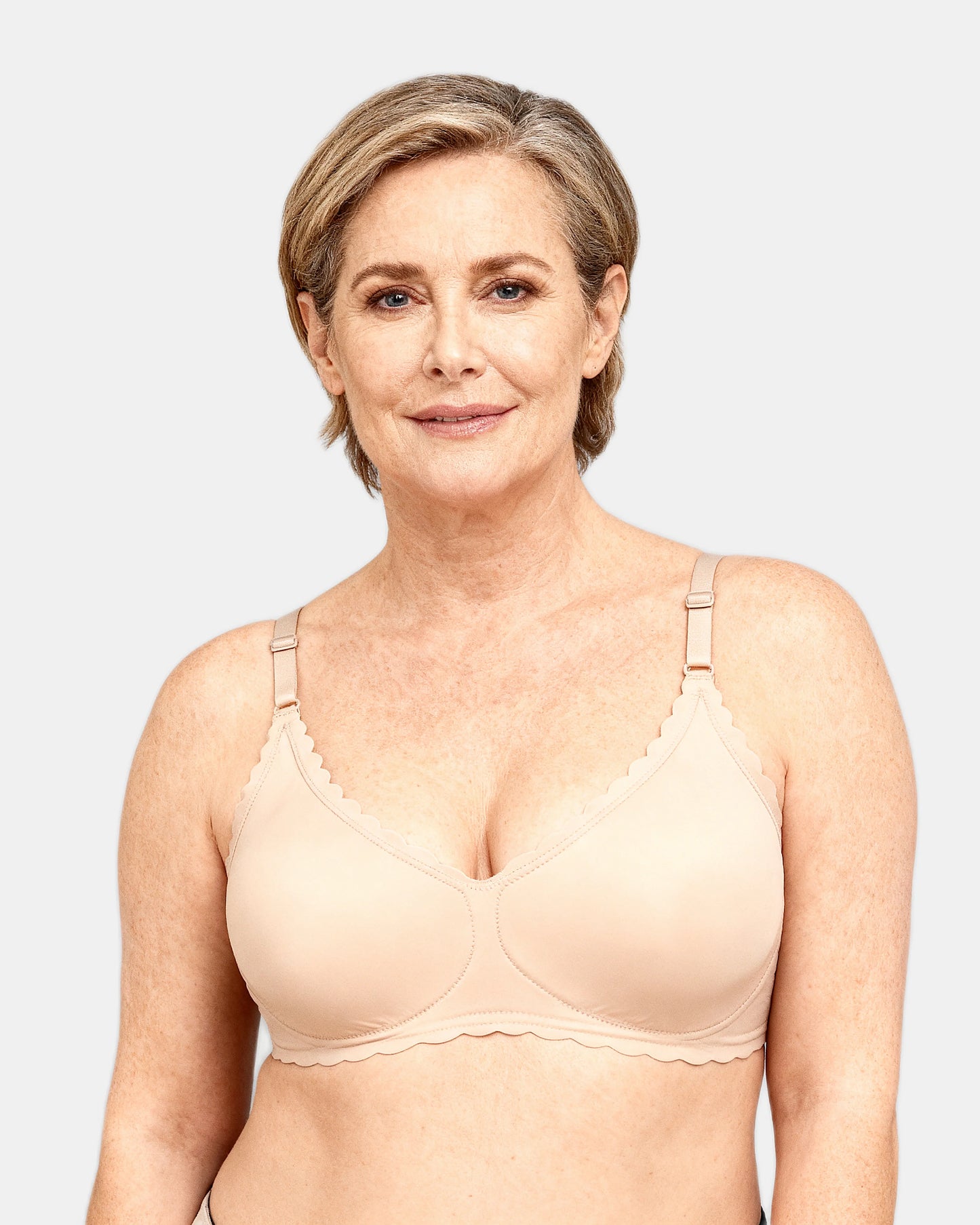 seamless t shirt bra Beige — Wear Rose