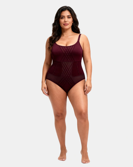smoothing seamless thong Plum — Wear Rose