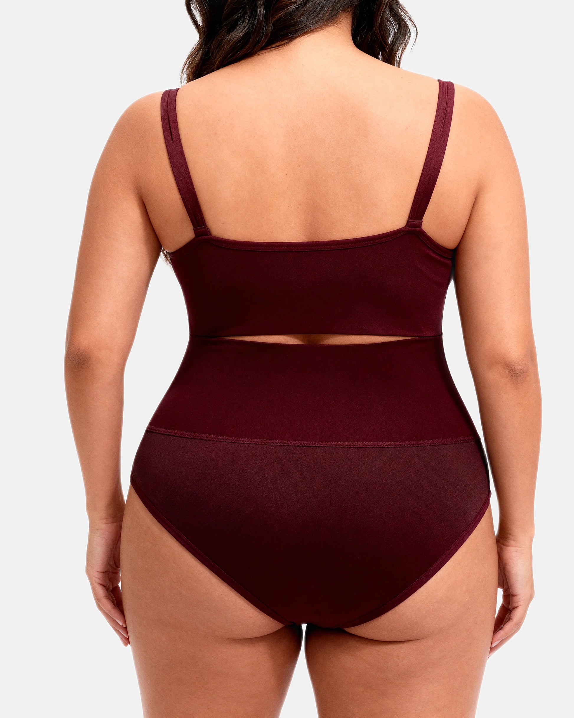 smoothing seamless thong Plum — Wear Rose
