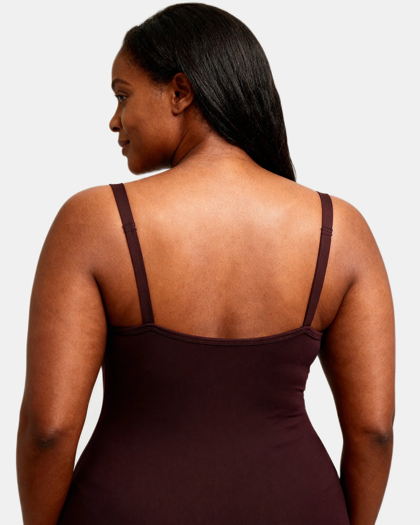 smoothing support cami Aubergine — Wear Rose