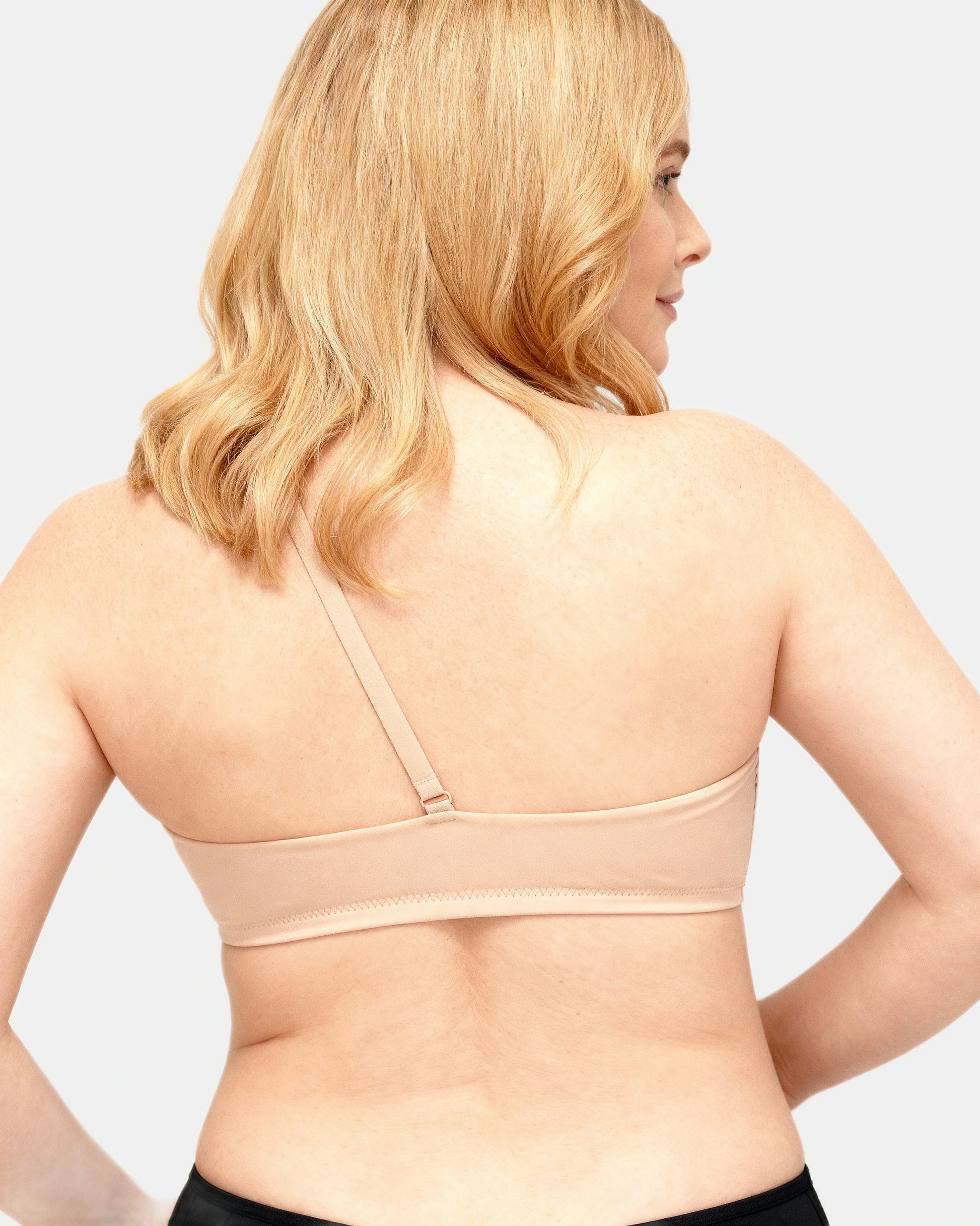 women's strapless wrap t-shirt bra Beige — Wear Rose