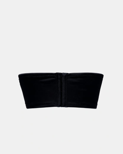 strapless wrap bra Black — Wear Rose