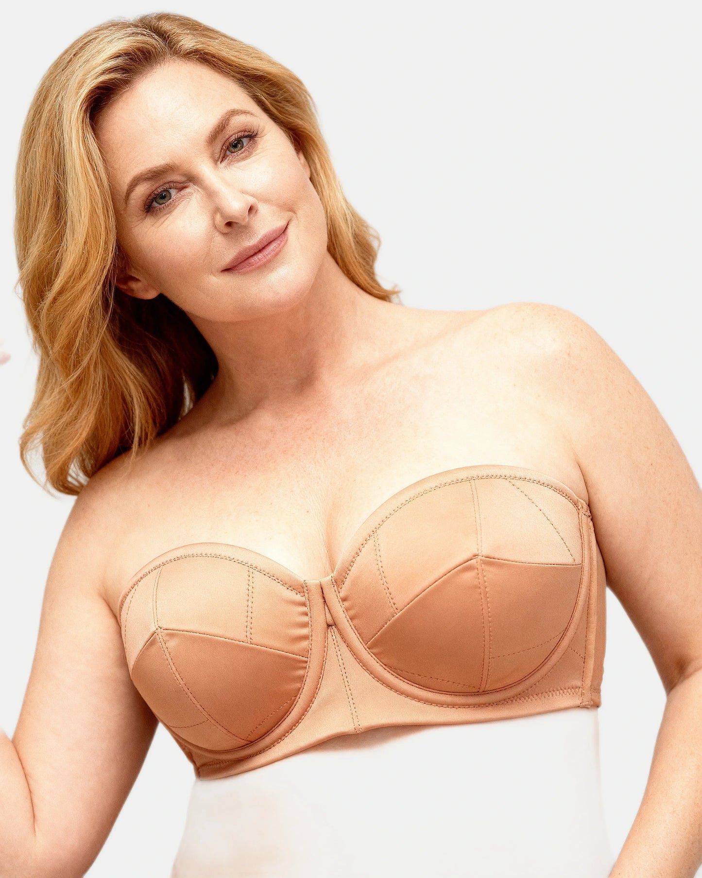 women's strapless wrap t-shirt bra Nude — Wear Rose