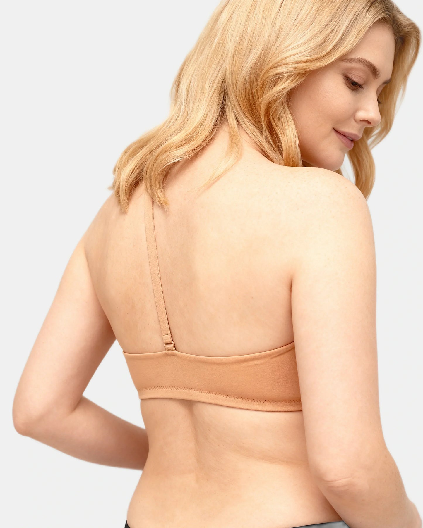 women's strapless wrap t-shirt bra Nude — Wear Rose