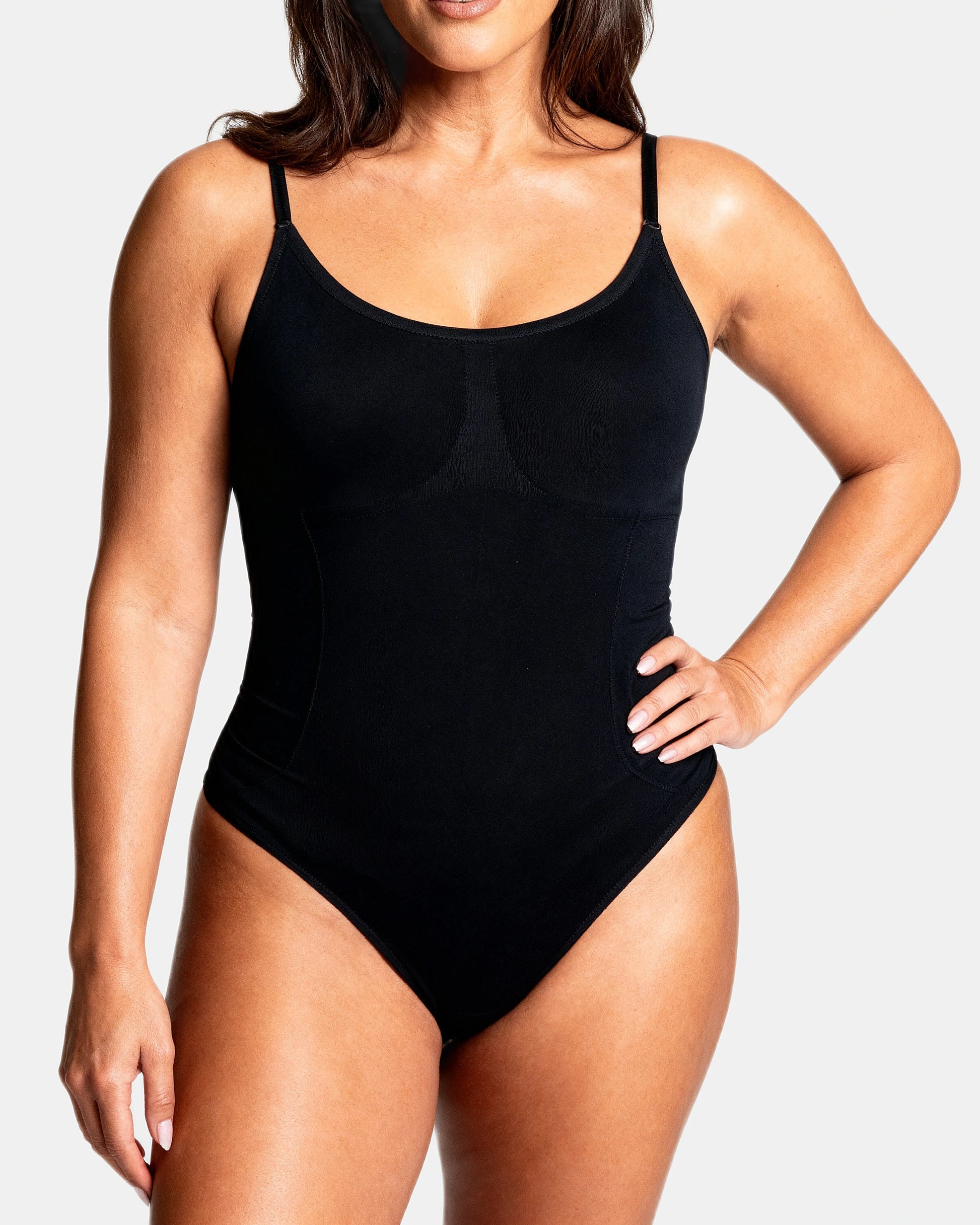 thong bodysuit Black — Wear Rose