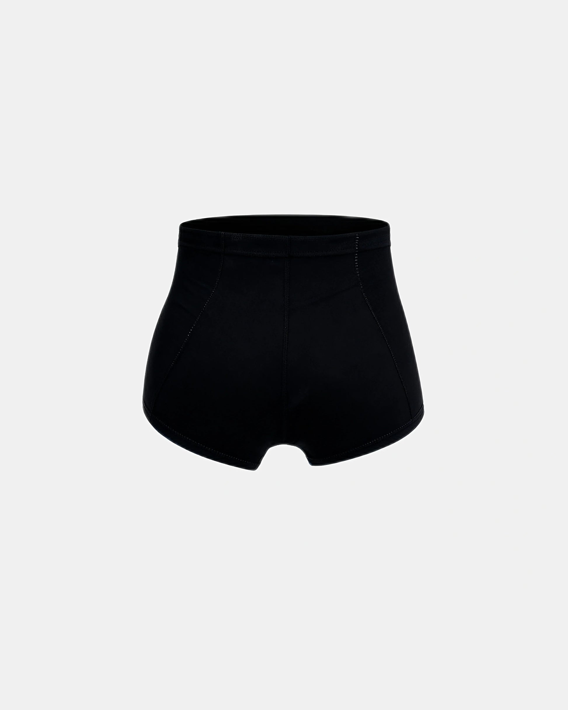 ultra high waisted bbl shorts Black — Wear Rose