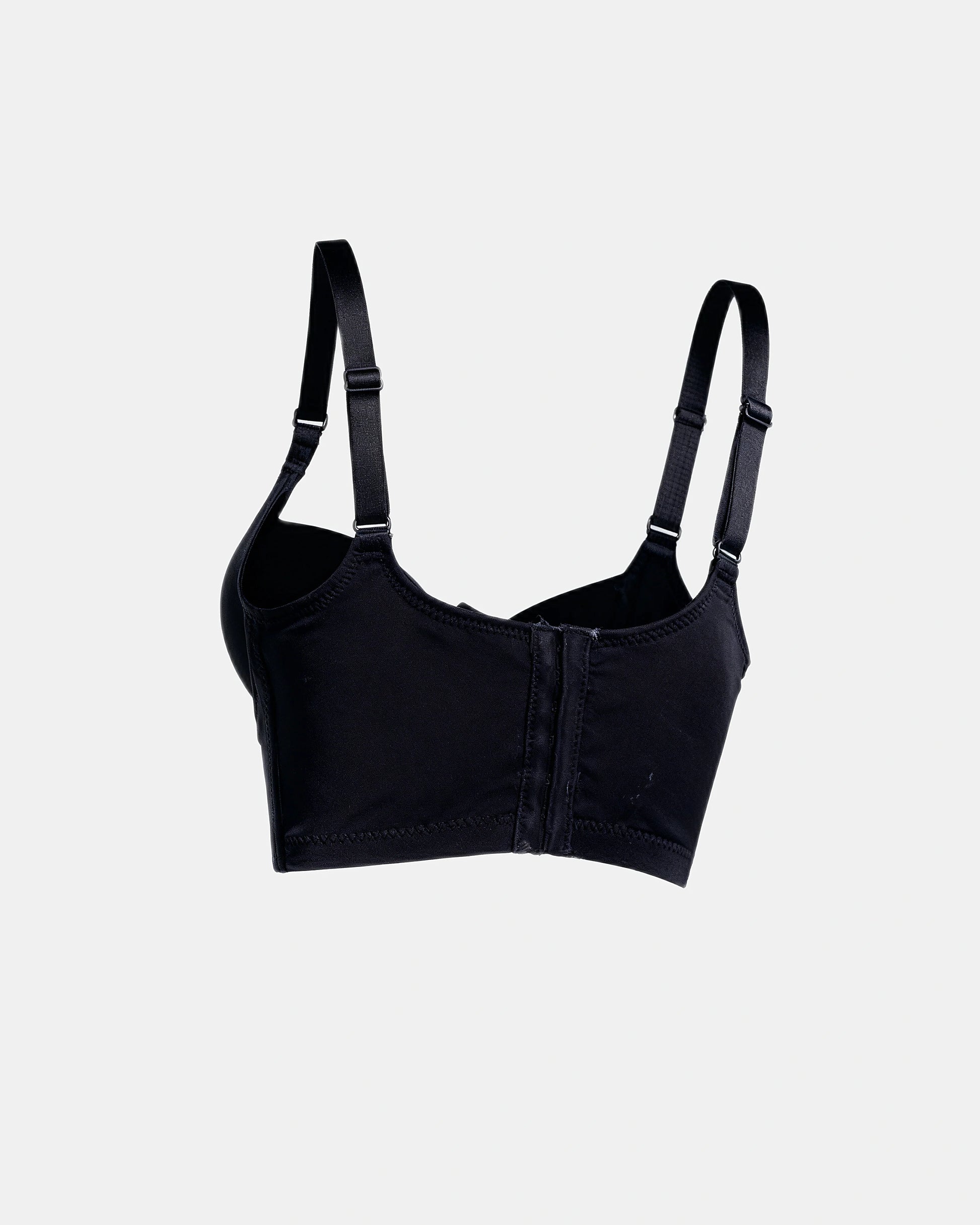 wide band shaping bra Black — Wear Rose