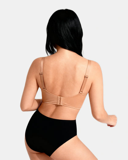 wide band shaping bra Nude — Wear Rose