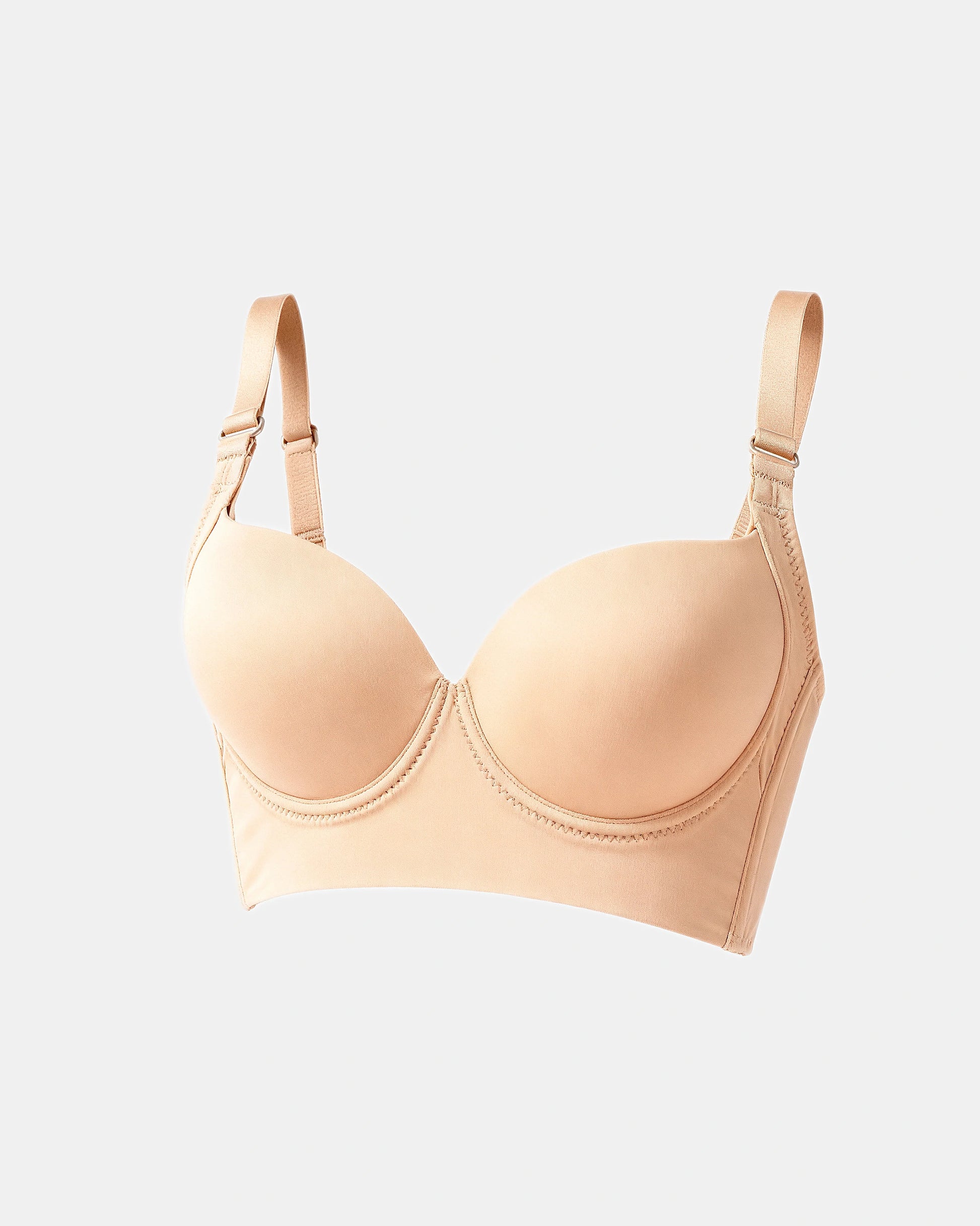 wide band shaping bra Nude — Wear Rose