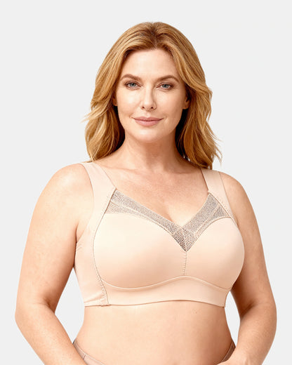 wireless comfort vest bra Beige — Wear Rose