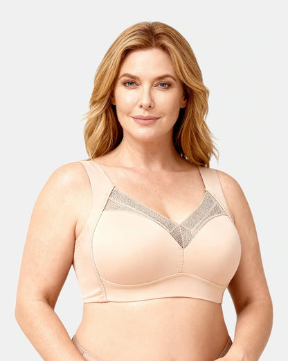 women's wireless bra, smoothing vest Beige — Wear Rose