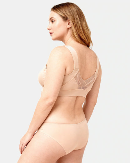 women's wireless bra, smoothing vest Beige — Wear Rose