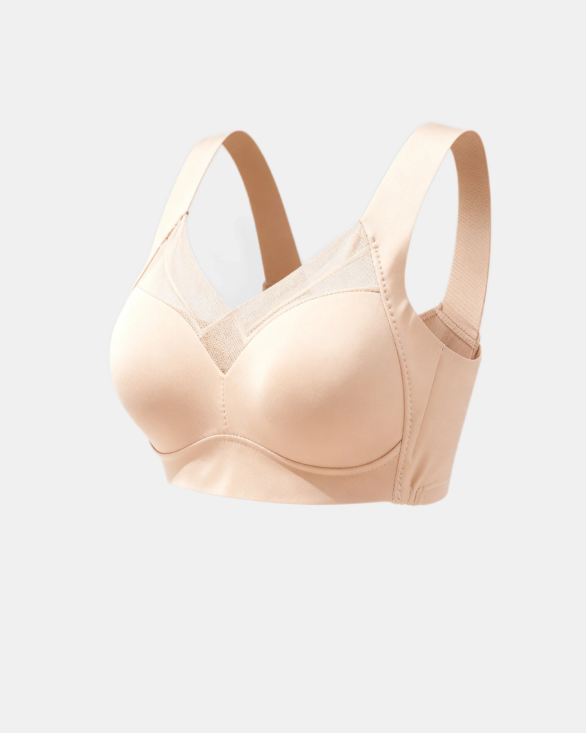 wireless comfort vest bra Beige — Wear Rose
