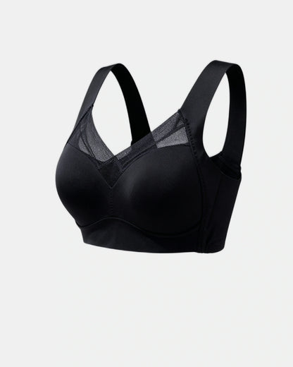 women's wireless bra, smoothing vest Black — Wear Rose