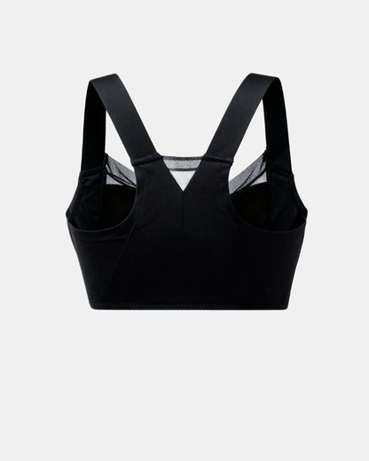 wireless comfort vest bra Black — Wear Rose