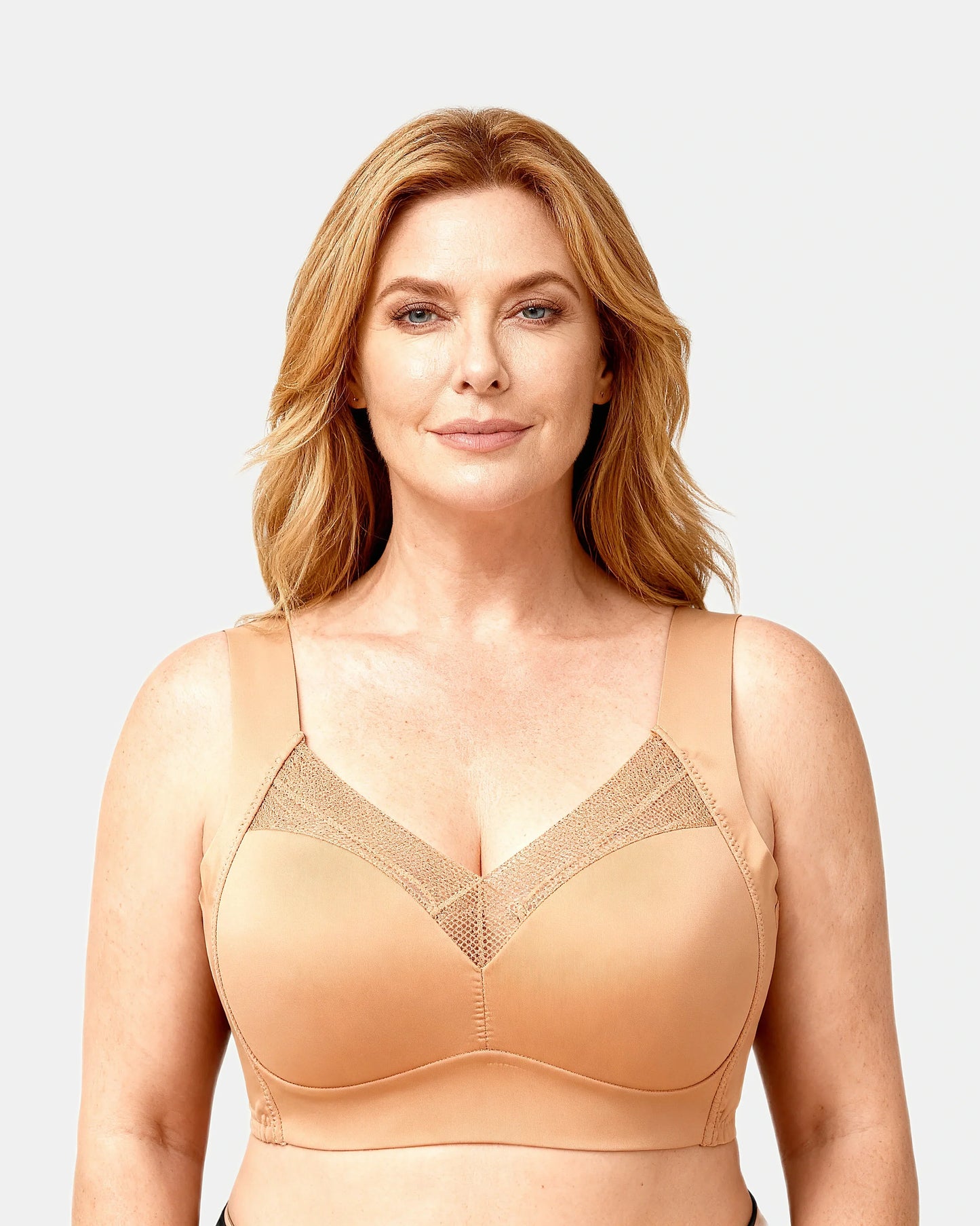 women's wireless bra, smoothing vest Nude — Wear Rose