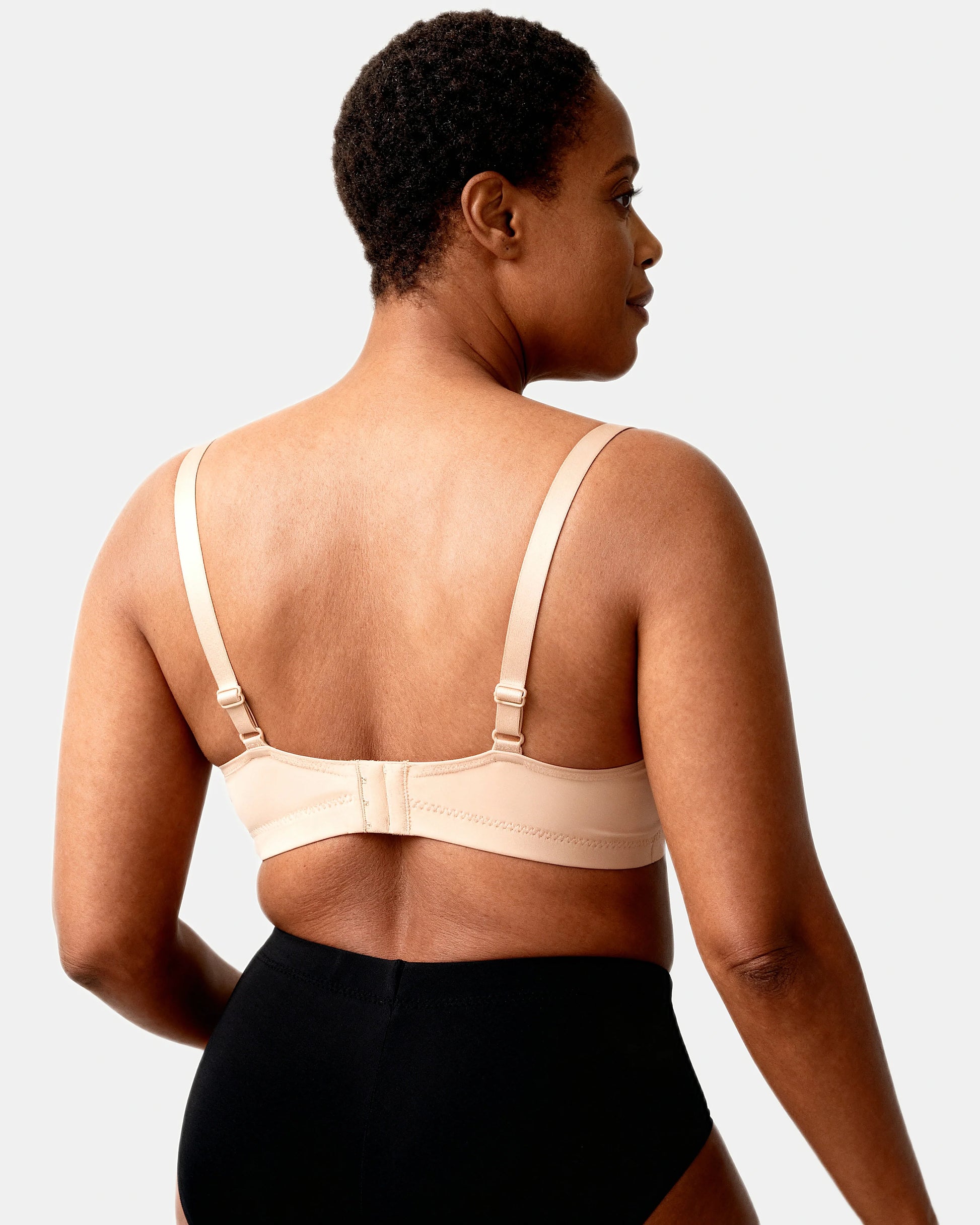 wireless push up bra Beige — Wear Rose