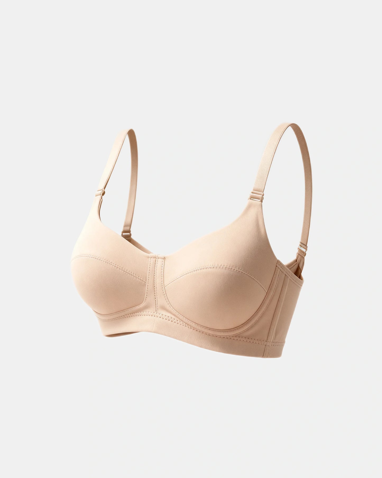 women's wireless push-up padded bra Beige — Wear Rose