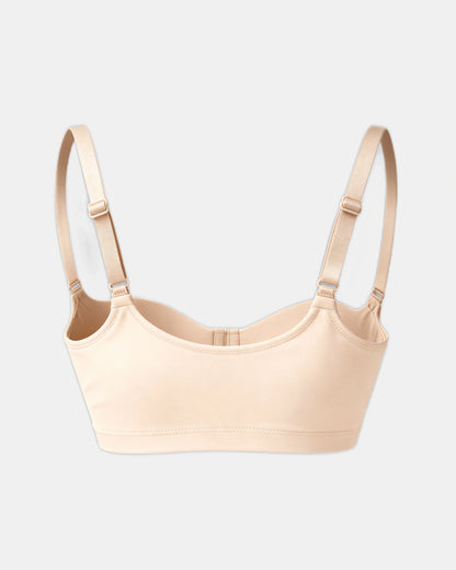wireless push up bra Beige — Wear Rose