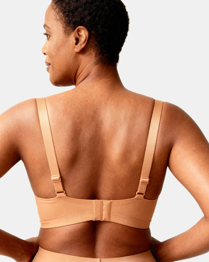 women's wireless push-up padded bra Nude — Wear Rose