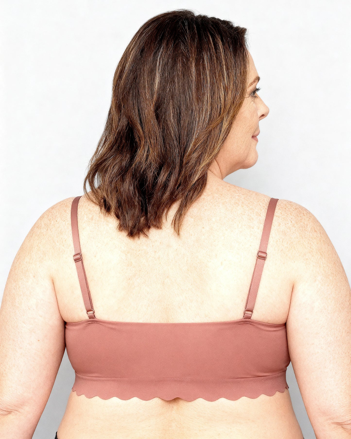 women's wireless seamless ice silk bralette Dusty Pink — Wear Rose