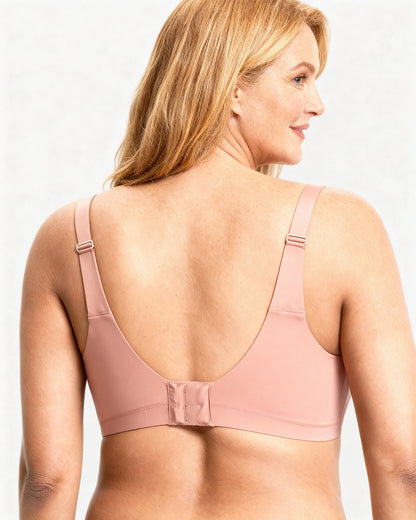 women's wireless seamless t-shirt bra Pink — Wear Rose